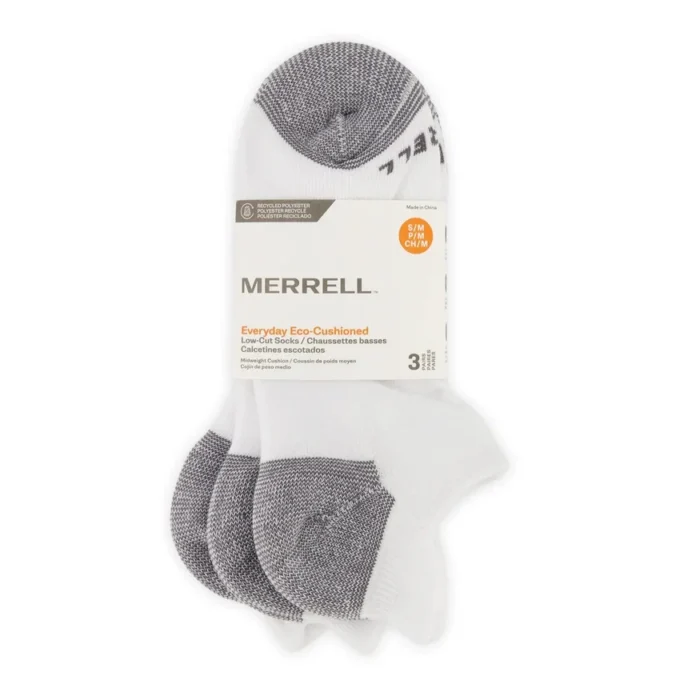 Eco Cushioned Low Cut Socks 3 Pack Eco Cushioned Low Cut Socks 3 Pack