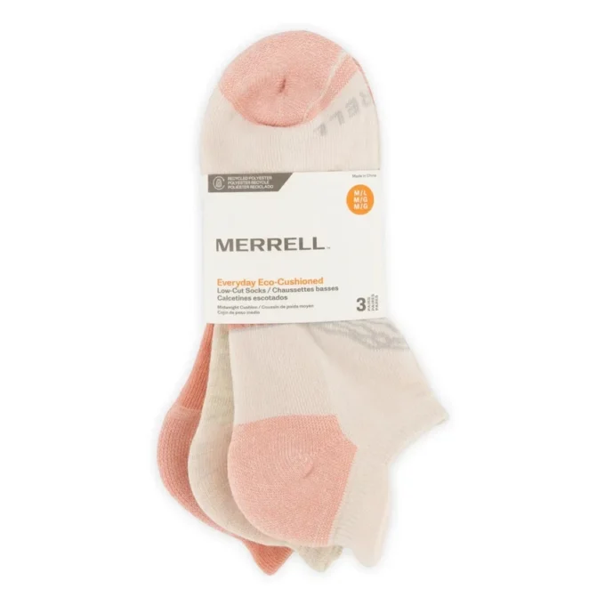 Eco Cushioned Low Cut Socks 3 Pack Eco Cushioned Low Cut Socks 3 Pack